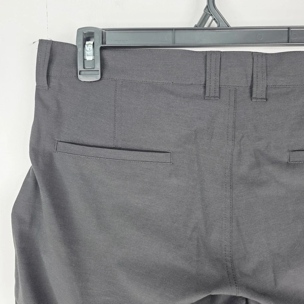 Travis Mathew Mens Sz 34 Beck Shorts Black Performance‎ Golf Lightweight Stretch